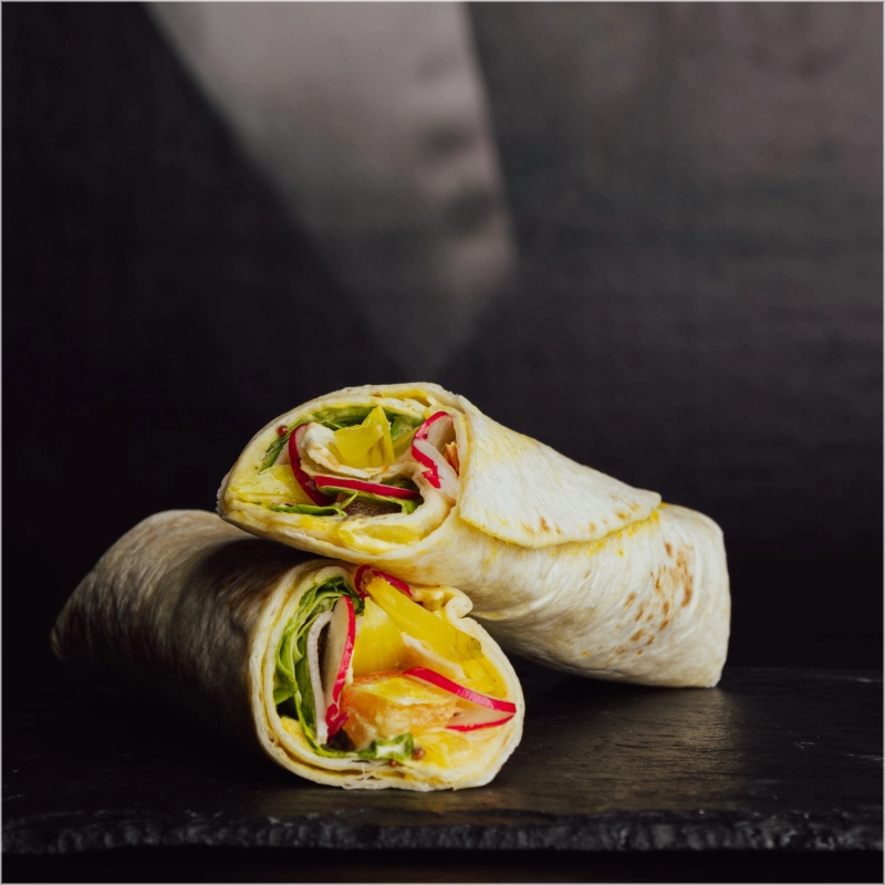 VEGAN CHICKEN WRAP
