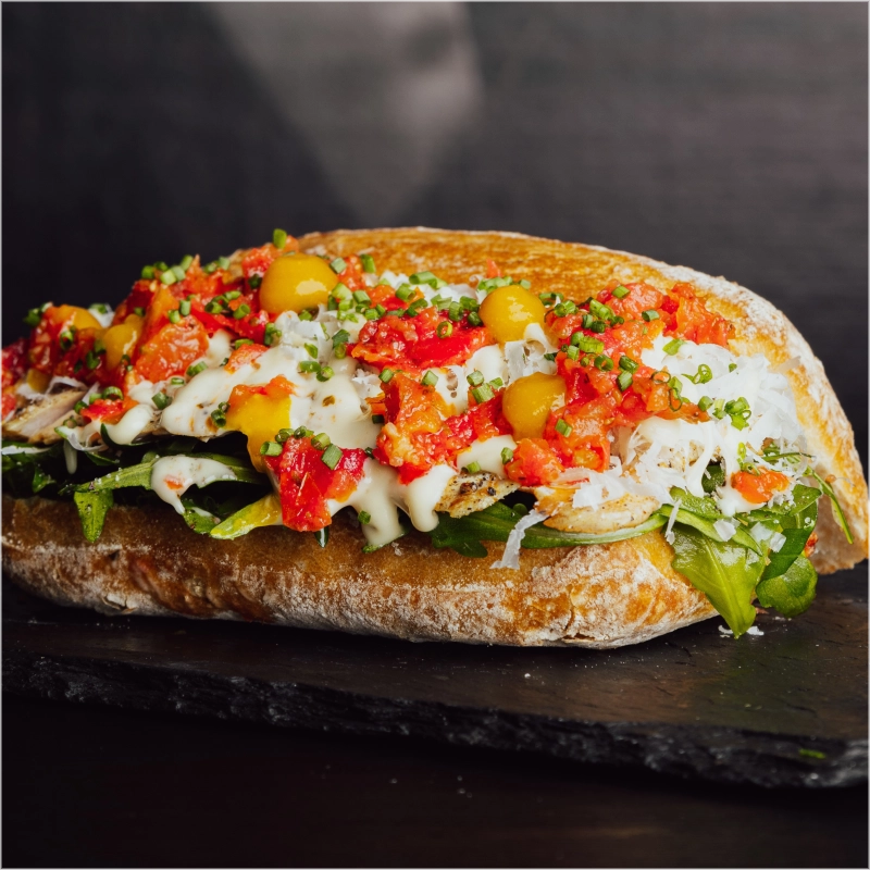 SOUS-VIDE CHICKEN AIOLI