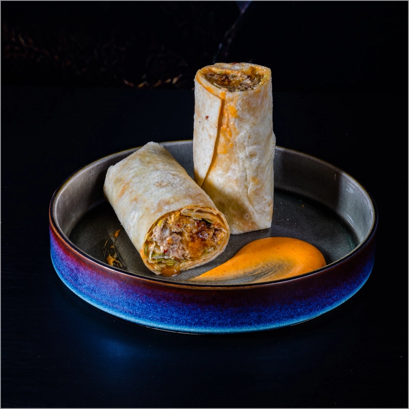 PULLED CHILI CHICKEN WRAP
